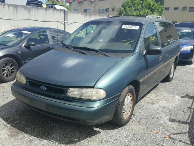 2FMDA5149SBD56053 - 1995 FORD WINDSTAR W GREEN photo 2