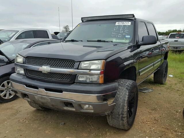 2GCEC13T951343684 - 2005 CHEVROLET SILVERADO BLUE photo 2