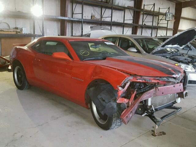 2G1FA1EV4A9174235 - 2010 CHEVROLET CAMARO LS ORANGE photo 1