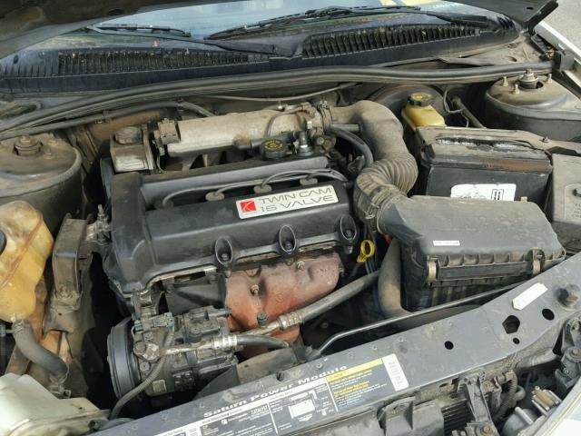 1G8ZH1274WZ120818 - 1998 SATURN SC2 WHITE photo 7