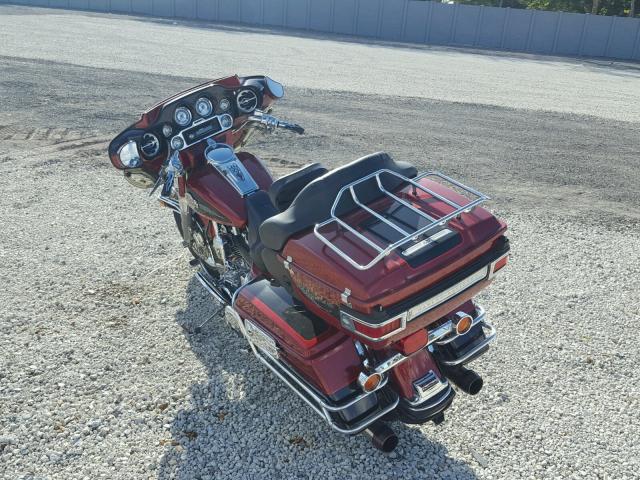 1HD1FCW1X6Y607990 - 2006 HARLEY-DAVIDSON FLHTCUI Қызыл фото 3