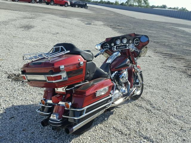 1HD1FCW1X6Y607990 - 2006 HARLEY-DAVIDSON FLHTCUI Қызыл фото 4