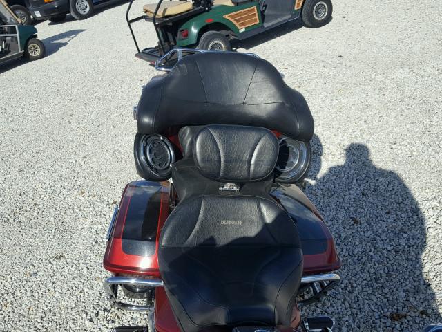 1HD1FCW1X6Y607990 - 2006 HARLEY-DAVIDSON FLHTCUI Қызыл фото 6