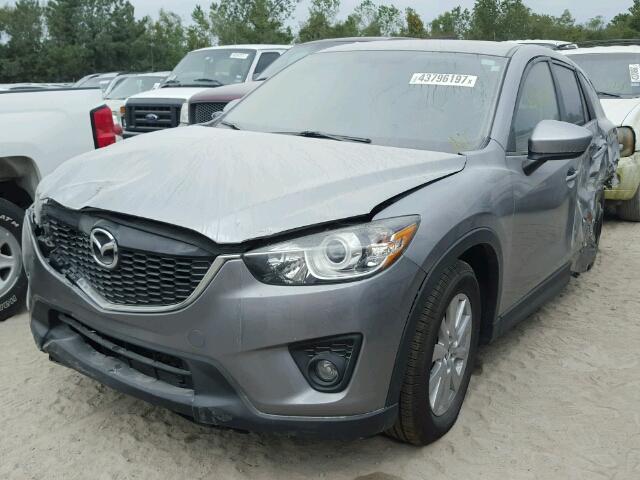 JM3KE2CY6F0439937 - 2015 MAZDA CX-5 GRAY photo 2