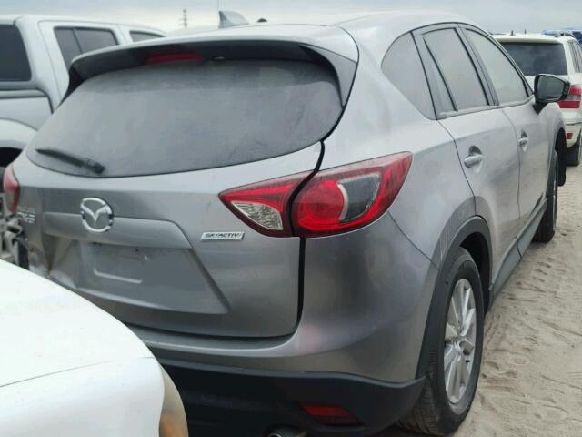 JM3KE2CY6F0439937 - 2015 MAZDA CX-5 GRAY photo 4