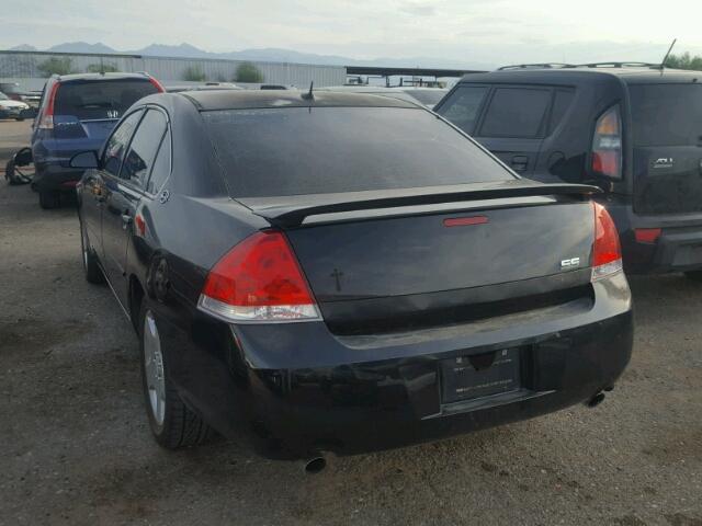 2G1WD58C279109241 - 2007 CHEVROLET IMPALA SUP 黑色 照片 3