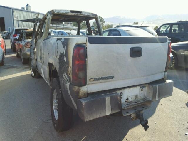 1GCHK29D57E145918 - 2007 CHEVROLET SILVERADO BURN photo 3