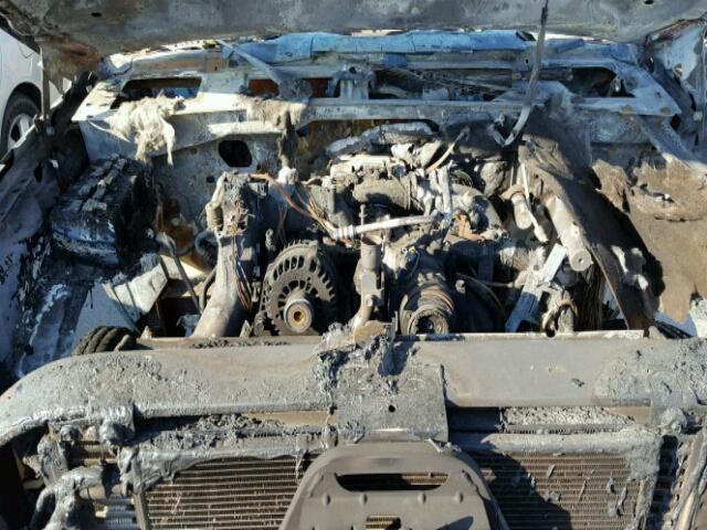 1GCHK29D57E145918 - 2007 CHEVROLET SILVERADO BURN photo 7