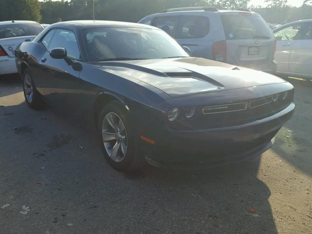 2C3CDZAG1GH124788 - 2016 DODGE CHALLENGER BLUE photo 1