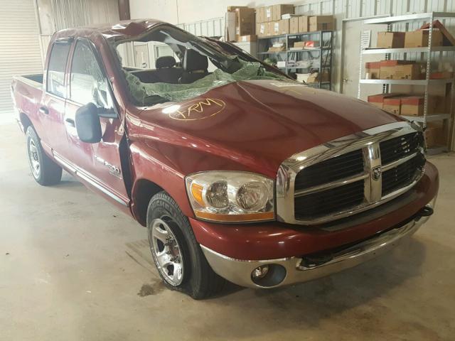 3D7KR28C86G282603 - 2006 DODGE RAM 2500 S RED photo 1