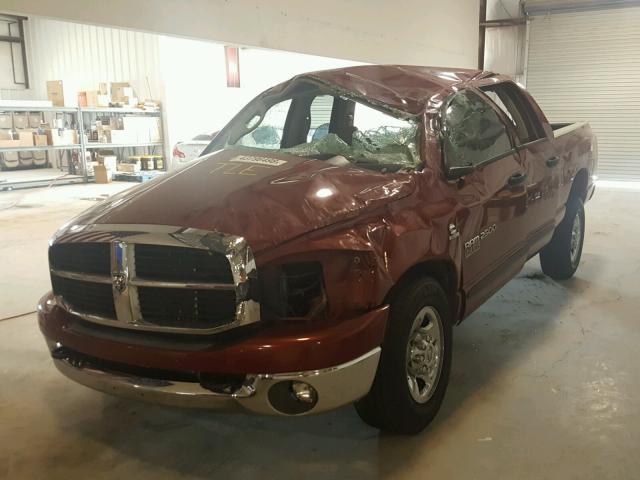 3D7KR28C86G282603 - 2006 DODGE RAM 2500 S RED photo 2