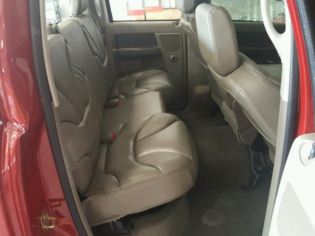 3D7KR28C86G282603 - 2006 DODGE RAM 2500 S RED photo 6