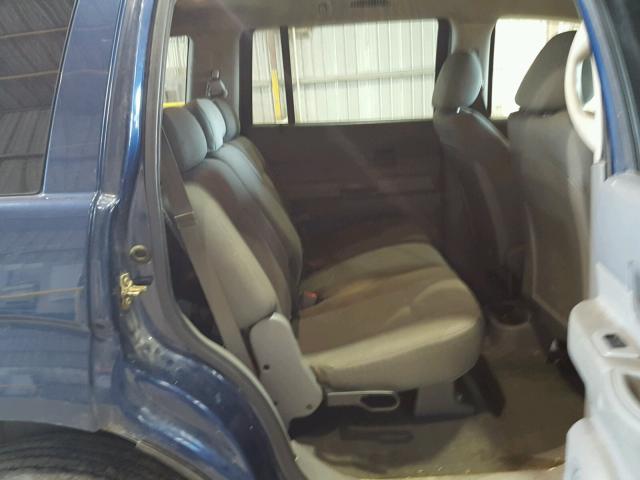 1D4HD38KX5F596157 - 2005 DODGE DURANGO ST BLUE photo 6