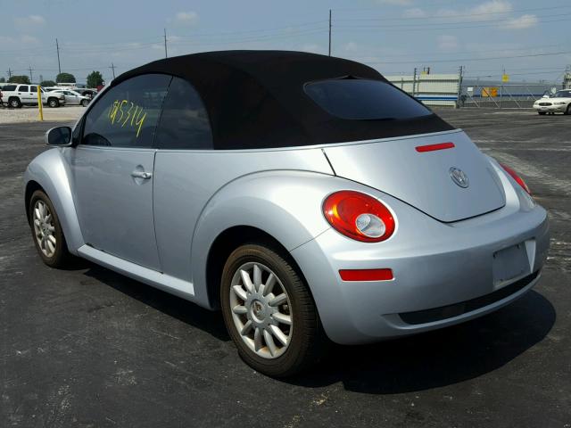 3VWRF31Y46M320517 - 2006 VOLKSWAGEN NEW BEETLE ვერცხლისფერი ფოტო 3