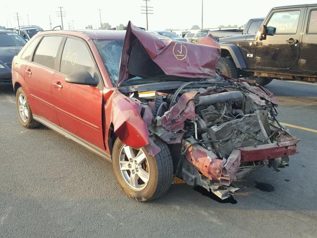 1G1ZT62835F188594 - 2005 CHEVROLET MALIBU MAX RED photo 1