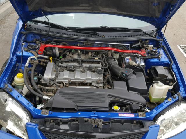 JM1BJ245531168996 - 2003 MAZDA PROTEGE PR BLUE photo 7