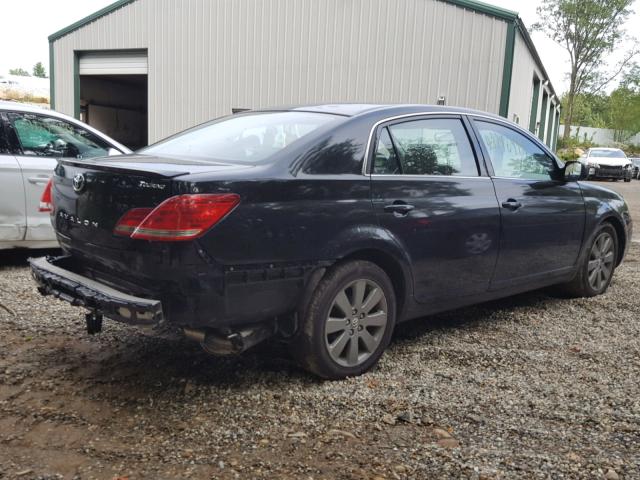 4T1BK36B87U226265 - 2007 TOYOTA AVALON XL BLACK photo 4