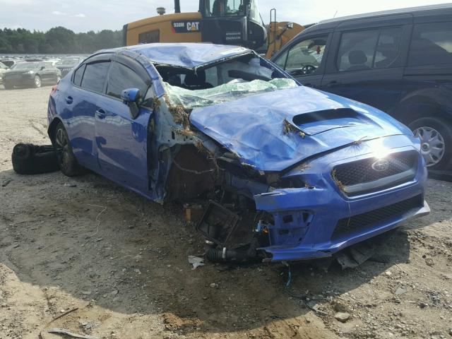 JF1VA1A63F9800782 - 2015 SUBARU WRX BLUE photo 1