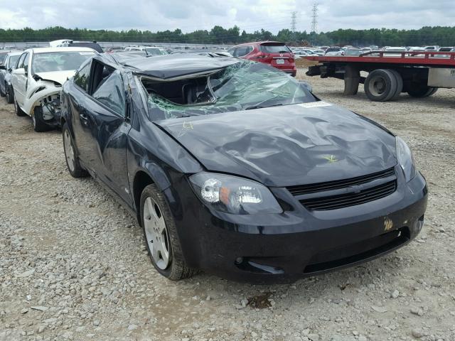 1G1AM18B767611060 - 2006 CHEVROLET COBALT SS BLACK photo 1