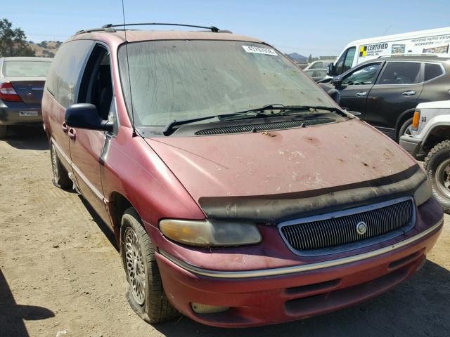 1C4GP54L0VB394588 - 1997 CHRYSLER TOWN&COUNT MAROON photo 1