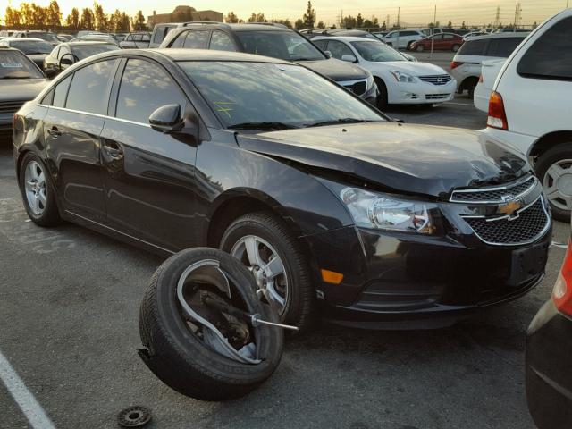 1G1PC5SB9D7312504 - 2013 CHEVROLET CRUZE LT BLACK photo 1