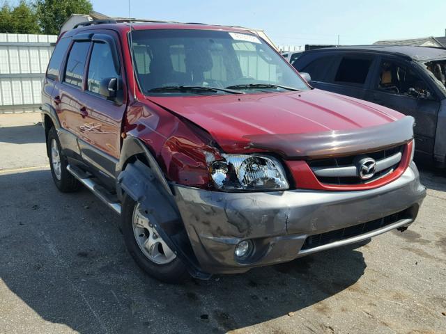 4F2CZ061X4KM06171 - 2004 MAZDA TRIBUTE ES 勃艮第红 照片 1