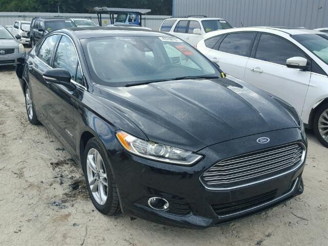 3FA6P0RUXGR183788 - 2016 FORD FUSION TIT BLACK photo 1