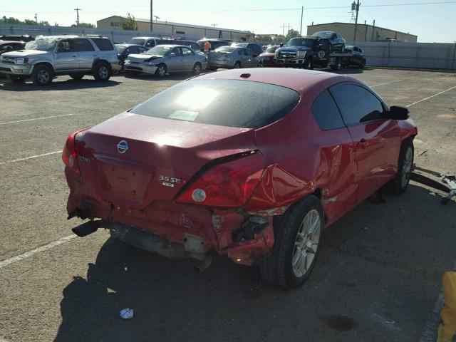 1N4BL24E48C175532 - 2008 NISSAN ALTIMA 3.5 RED photo 4