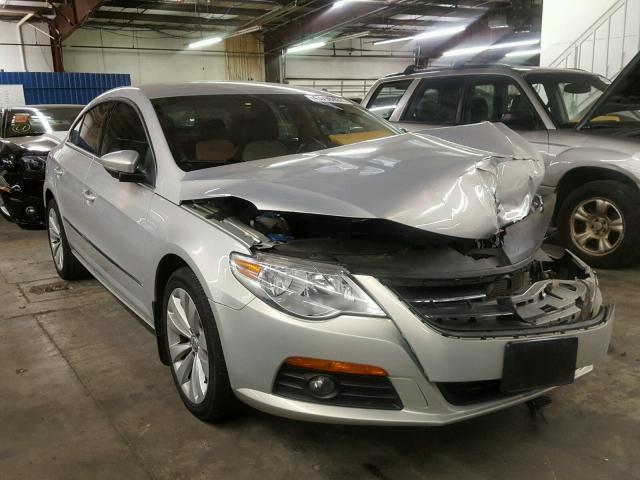 WVWMN7AN6AE540740 - 2010 VOLKSWAGEN CC SILVER photo 1