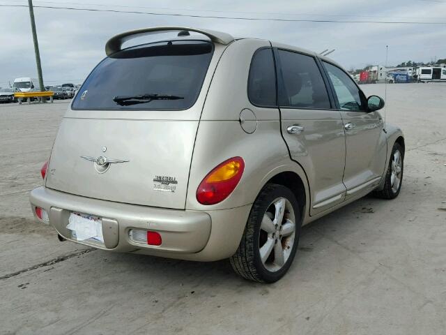 3C8FY78G85T538340 - 2005 CHRYSLER PT CRUISER GOLD photo 4