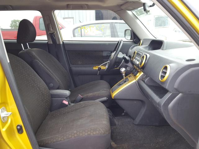 JTLKE50E081057246 - 2008 TOYOTA SCION XB ოქროსფერი ფოტო 5