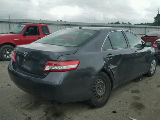 4T1BF3EK3BU126959 - 2011 TOYOTA CAMRY BASE CHARCOAL photo 4