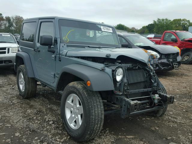 1C4AJWAG0EL270609 - 2014 JEEP WRANGLER S Boz foto 1