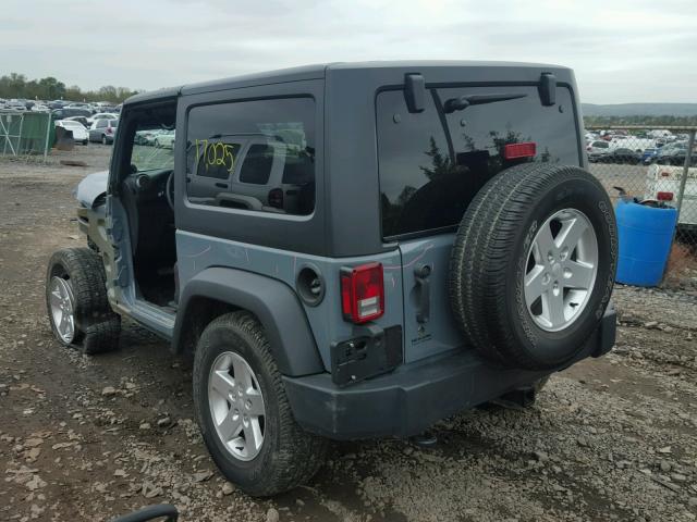 1C4AJWAG0EL270609 - 2014 JEEP WRANGLER S Boz foto 3