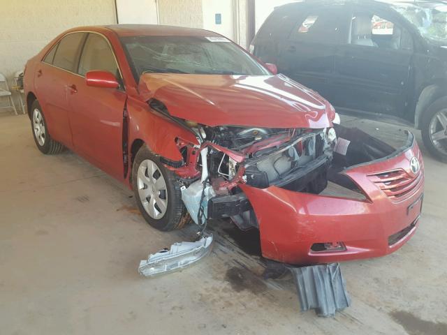4T1BE46K09U368108 - 2009 TOYOTA CAMRY BASE RED photo 1