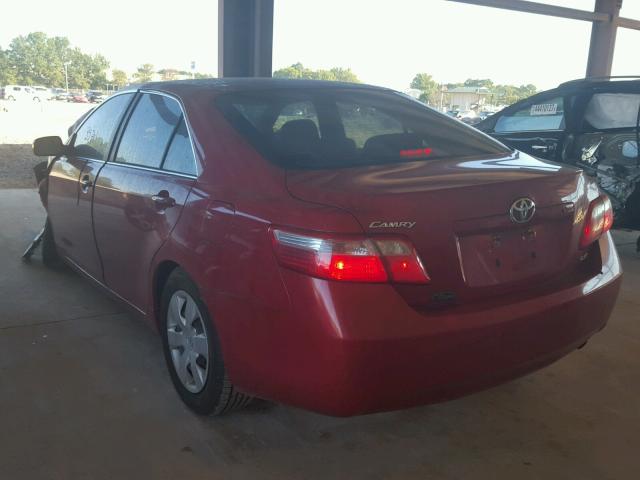 4T1BE46K09U368108 - 2009 TOYOTA CAMRY BASE RED photo 3