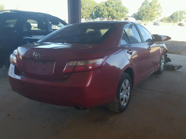 4T1BE46K09U368108 - 2009 TOYOTA CAMRY BASE RED photo 4