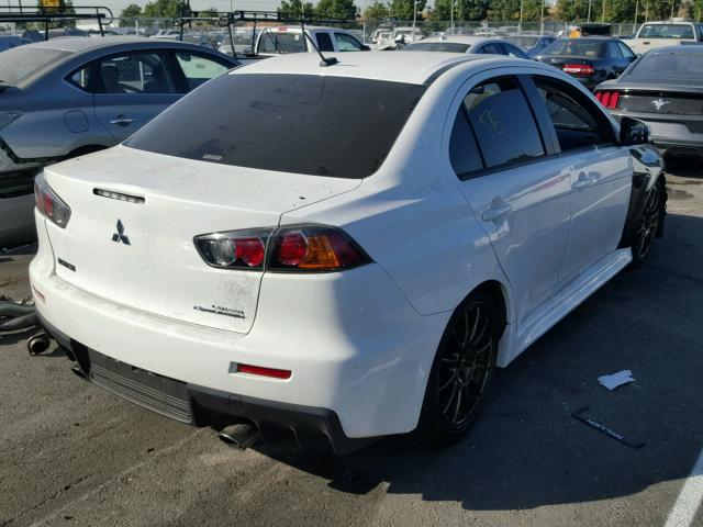 JA32W8FV4FU016534 - 2015 MITSUBISHI LANCER WHITE photo 4