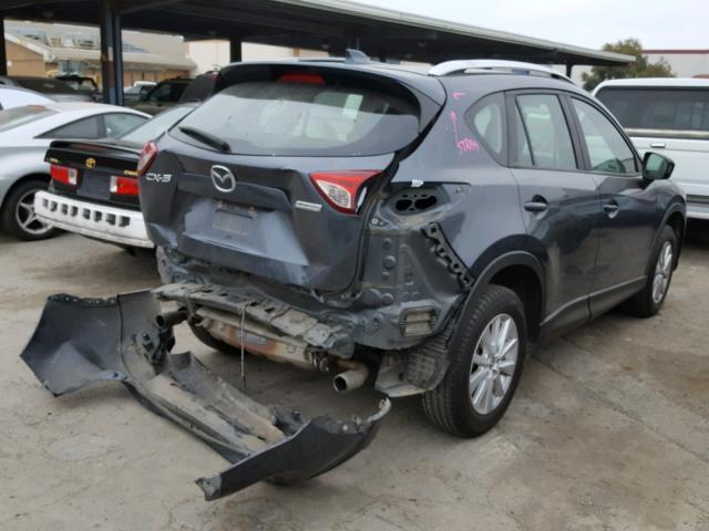 JM3KE2BE5D0149225 - 2013 MAZDA CX-5 SPORT GRAY photo 4