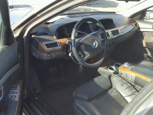 WBAGL63423DP65874 - 2003 BMW 745 I GRAY photo 9