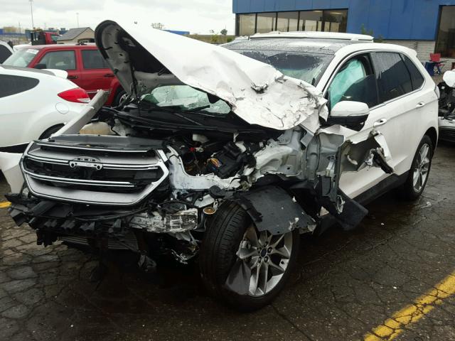 2FMPK4K93HBB42120 - 2017 FORD EDGE Білий фото 2
