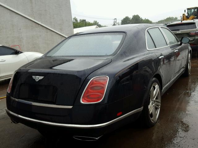 SCBBB7ZH4CC016776 - 2012 BENTLEY MULSANNE BLUE photo 4