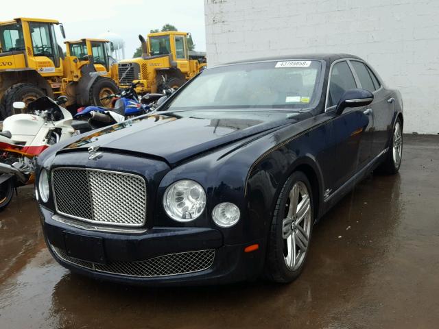 SCBBB7ZH4CC016776 - 2012 BENTLEY MULSANNE BLUE photo 9