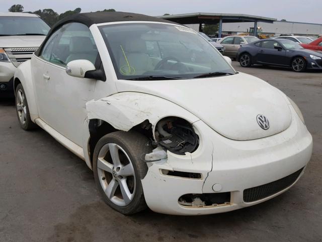 3VWFG31Y07M410510 - 2007 VOLKSWAGEN NEW BEETLE 白色 照片 1