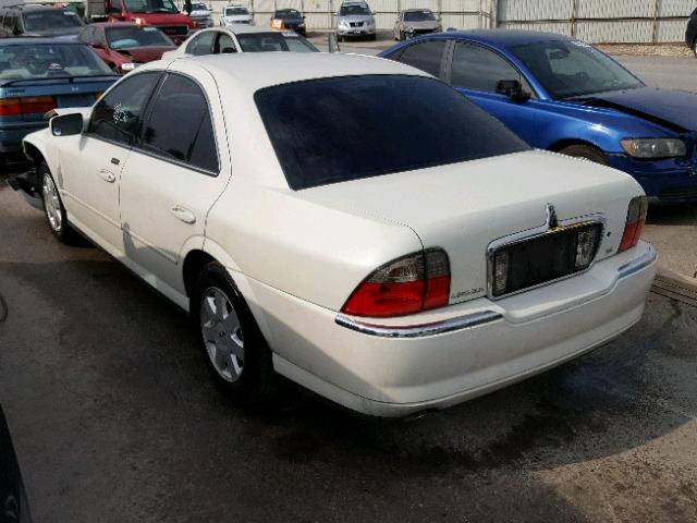 1LNHM86S63Y699117 - 2003 LINCOLN LS 白色 照片 3
