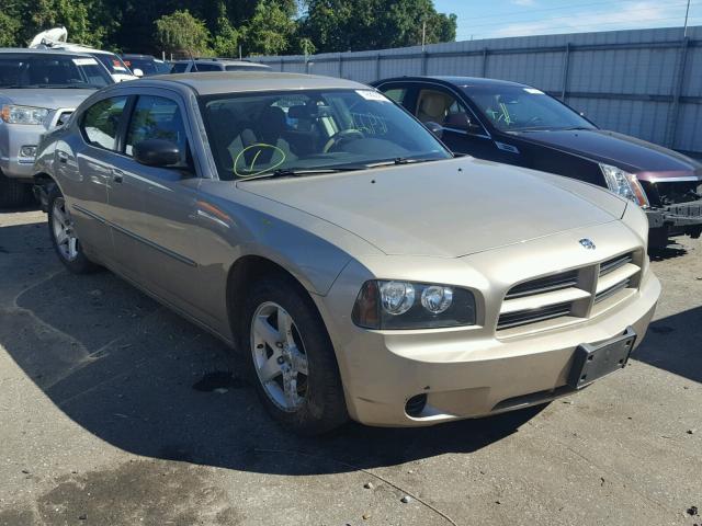 2B3LA43G98H181733 - 2008 DODGE CHARGER GOLD photo 1