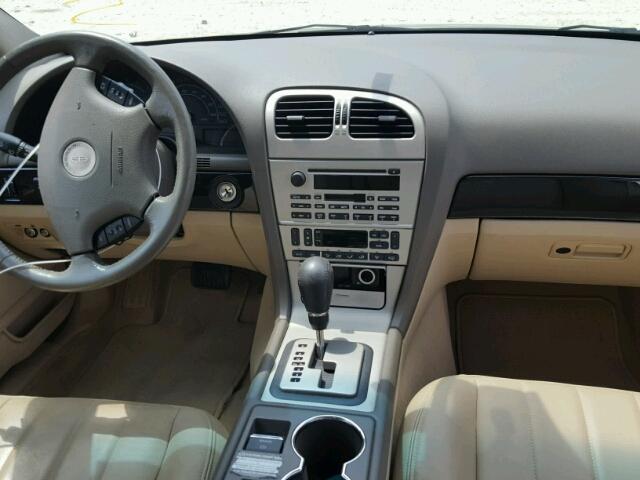 1LNHM86S95Y616332 - 2005 LINCOLN LS 金色 照片 9
