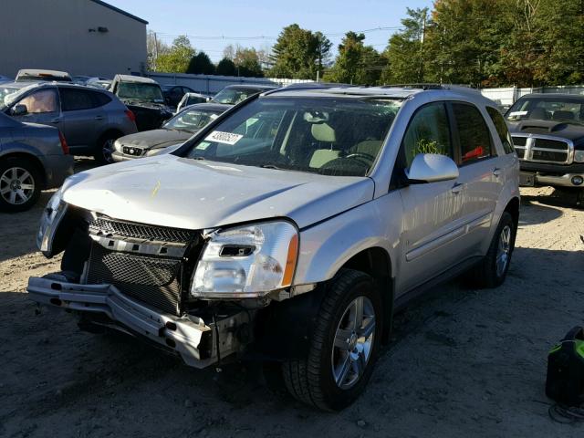 2CNDL63F996247318 - 2009 CHEVROLET EQUINOX LT SILVER photo 2