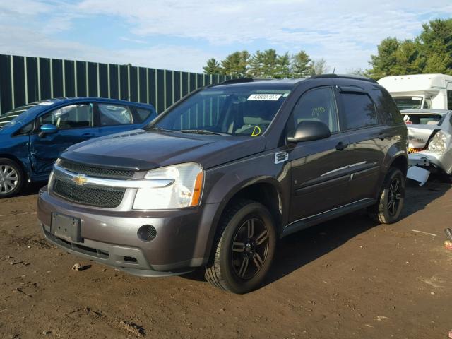 2CNDL23F386309609 - 2008 CHEVROLET EQUINOX LS BROWN photo 2