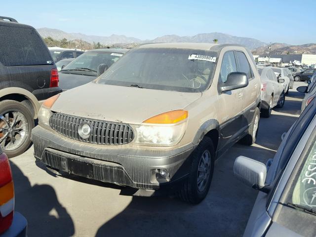 3G5DA03E83S553022 - 2003 BUICK RENDEZVOUS BROWN photo 2